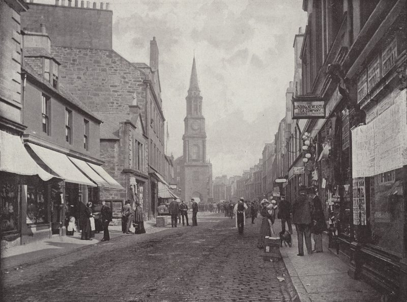Falkirk, Yüksek Cadde by English Photographer