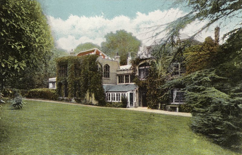 Farringford, Tatlı Su, Lord Tennysons Konutu by English Photographer