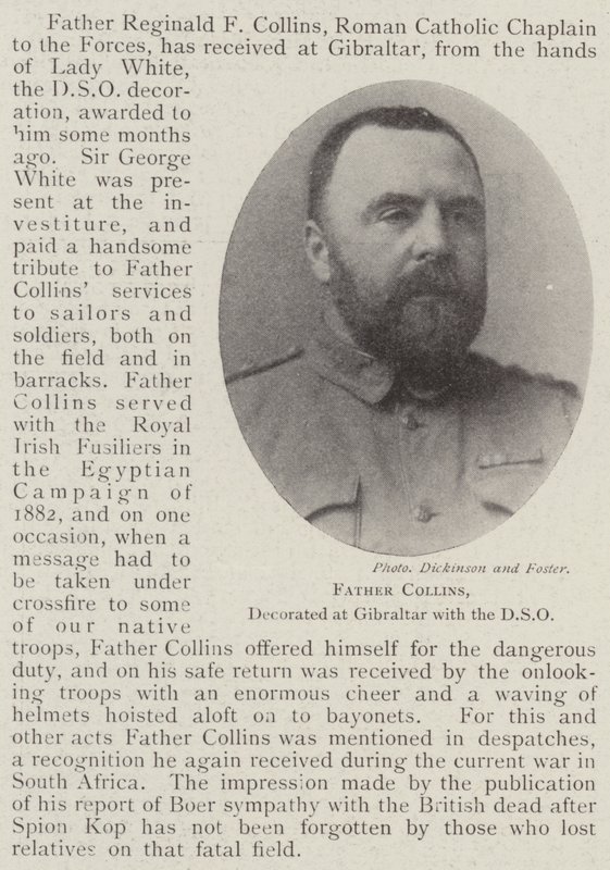 Peder Collins, Cebelitarık