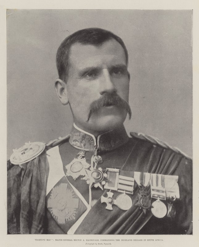 Savaşan Mac, Tümgeneral Hector A Macdonald, Güney Afrika