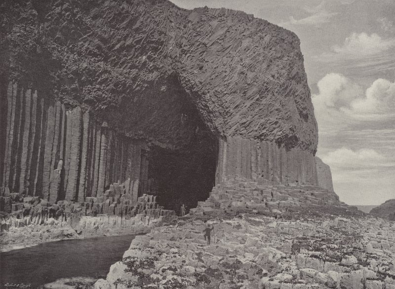 Fingals Mağarası, Staffa by English Photographer