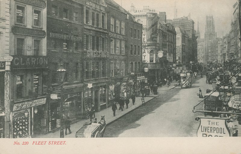 Fleet Street, Londra by English Photographer