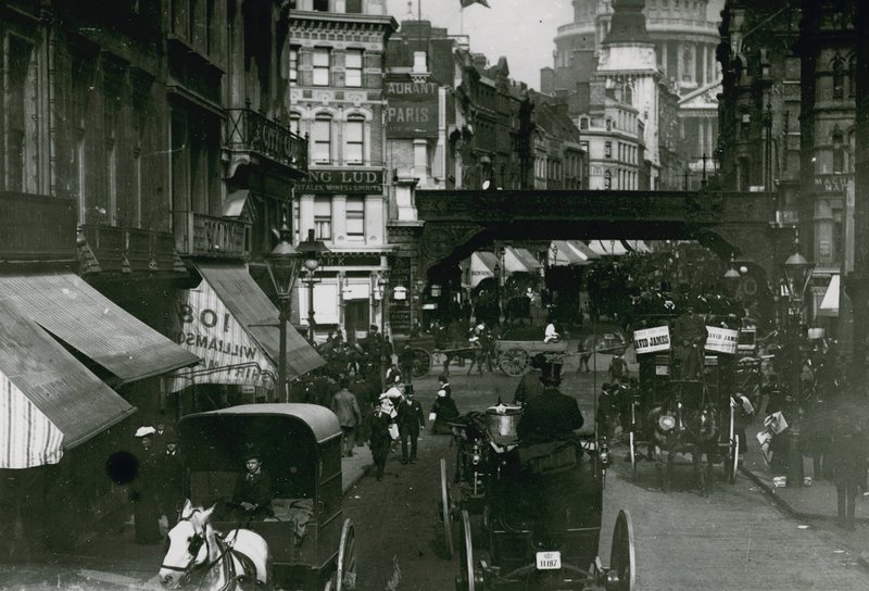 Fleet Street, Londra by English Photographer