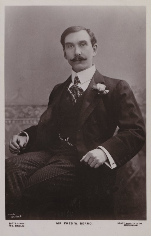Fred W Beard, İngiliz müzisyen by English Photographer