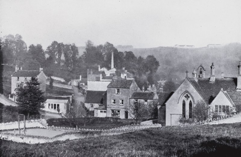 Freshford, Sanatoryumu gösteren (s/b fotoğraf) by English Photographer