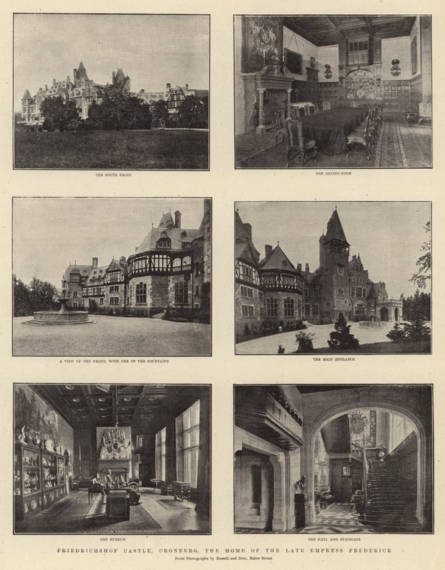 Friedrichshof Kalesi, Cronberg, Geç İmparatoriçe Frederick