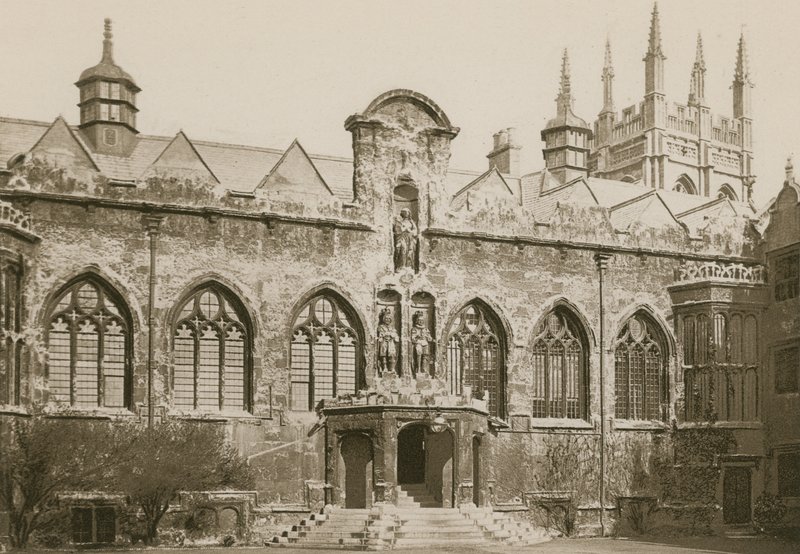 Ön Dörtgen, Oriel Koleji, Oxford by English Photographer