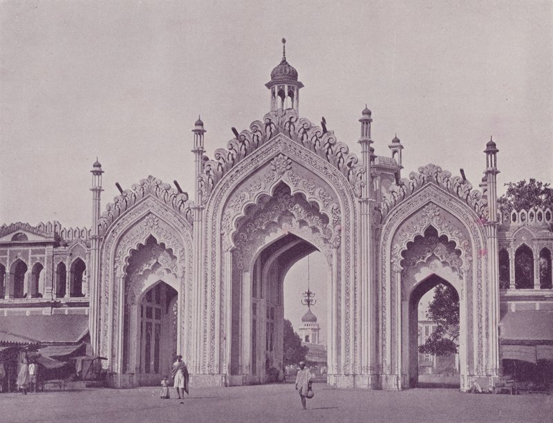 Ağ Geçidi Hussainabad Pazarı, Lucknow by English Photographer