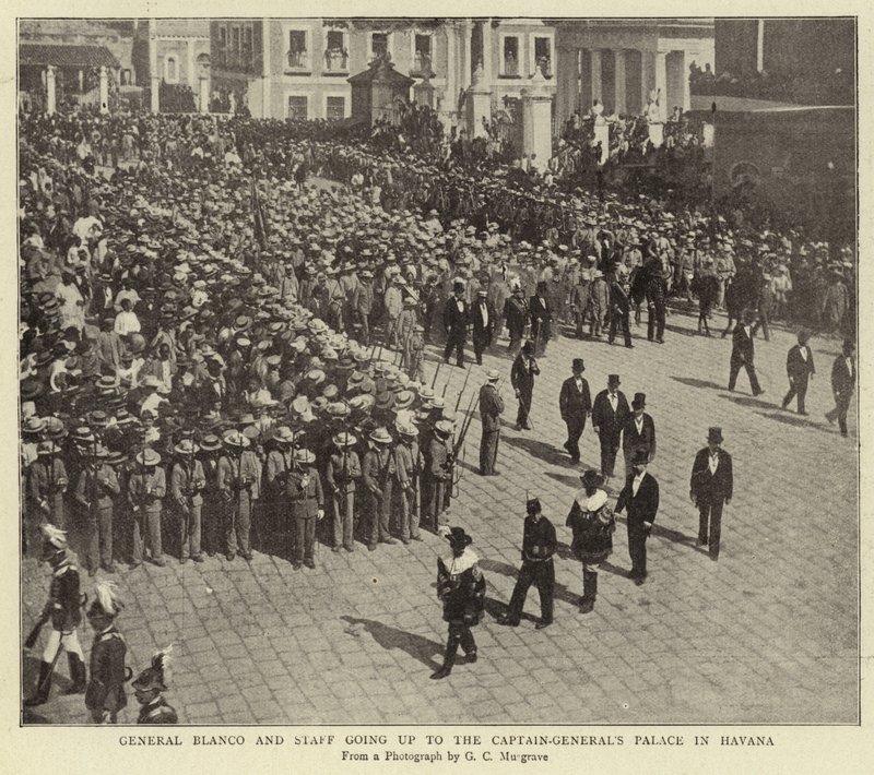 General Blanco ve Kurmay Havana