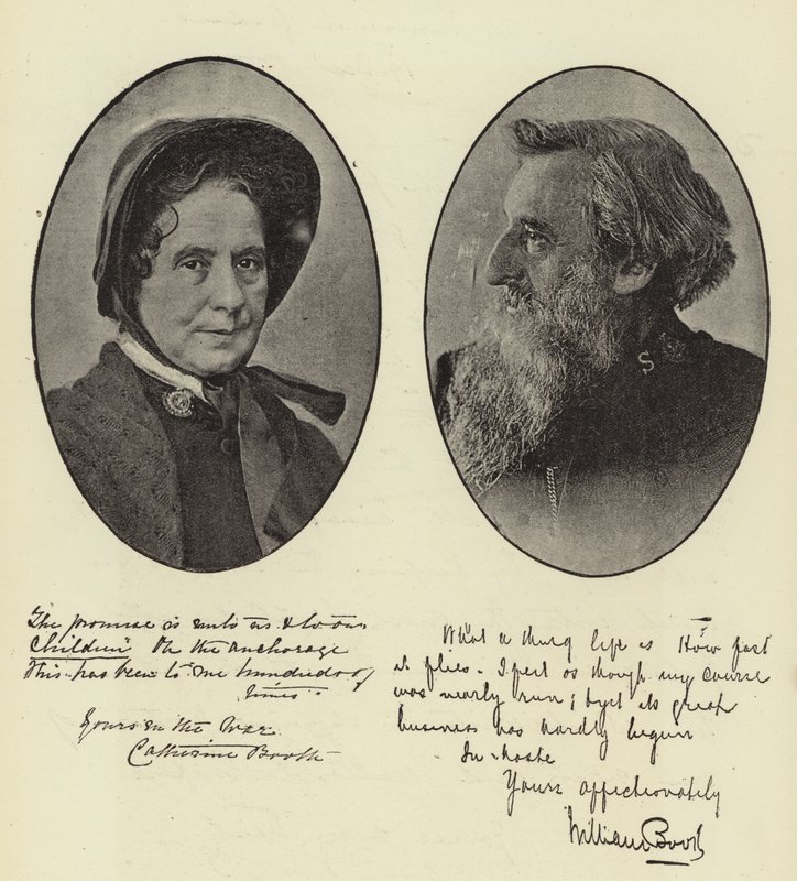 General Booth ve Bayan Booth by English Photographer