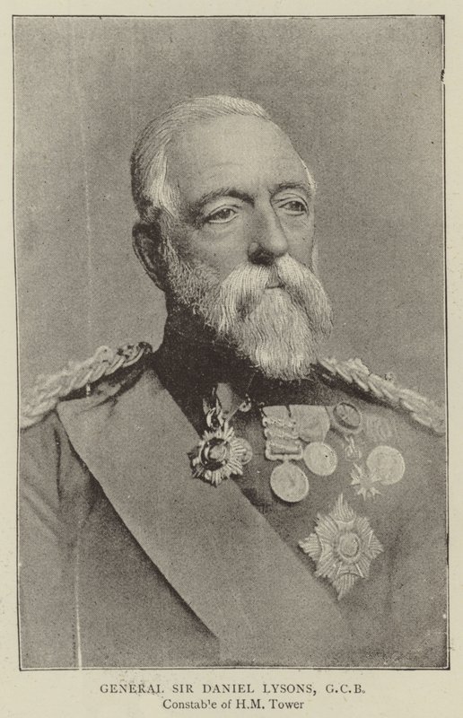 General Sir Daniel Lysons, GCB by English Photographer