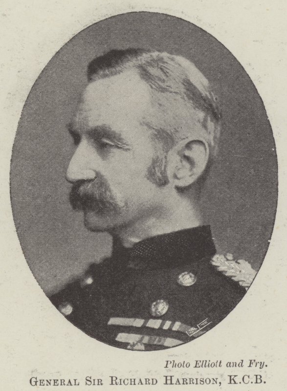 General Sir Richard Harrison, KKB by English Photographer