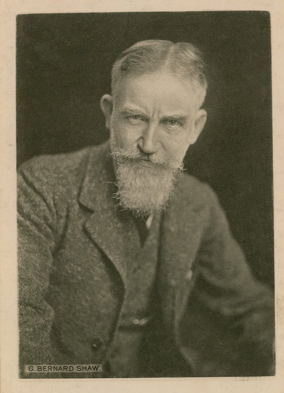 George Bernard Shaw, fotoğraf by English Photographer