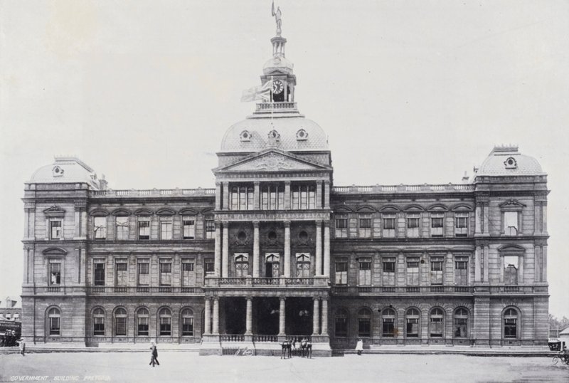 Hükümet Binası, Pretoria (s/b fotoğraf) by English Photographer