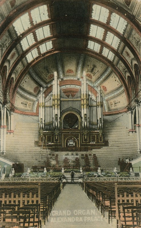 Büyük Organ, Alexandra Sarayı by English Photographer
