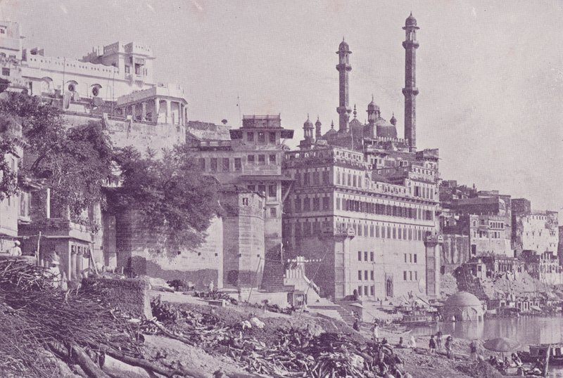 Büyük Aurangzib Camii, Benares by English Photographer