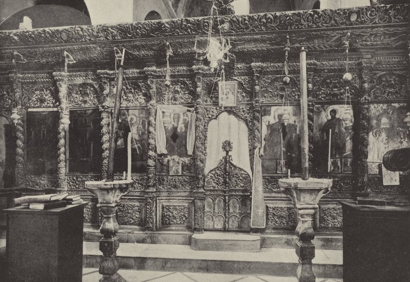 St Marys Well yakınındaki Yunan Kilisesi, Nasıra, by English Photographer