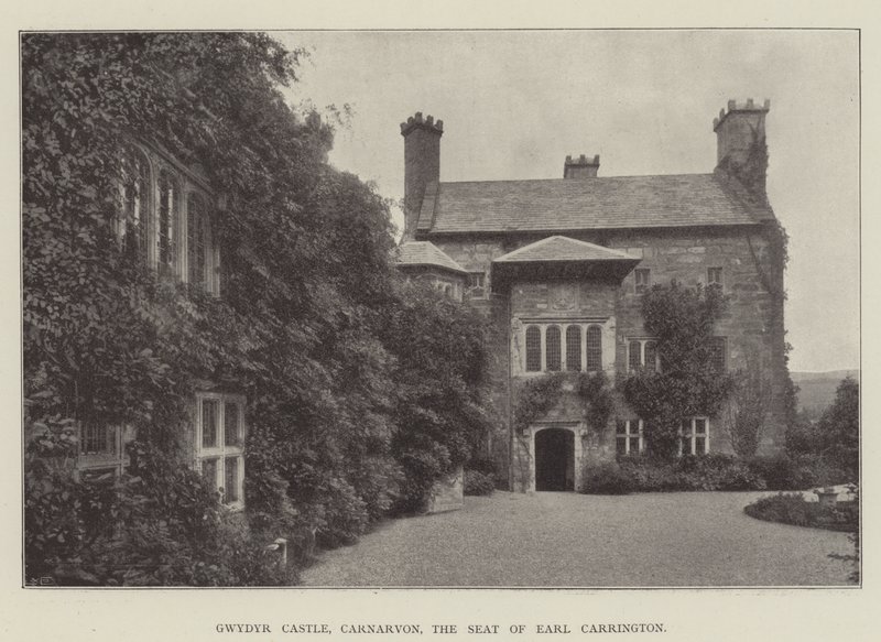 Gwydyr Kalesi, Carnarvon, Earl Carrington
