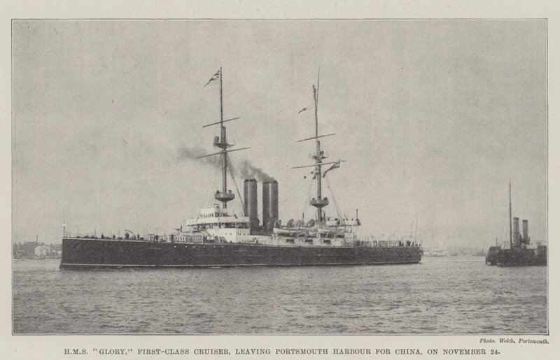 HMS Glory, Birinci Sınıf Kruvazör, 24 Kasım