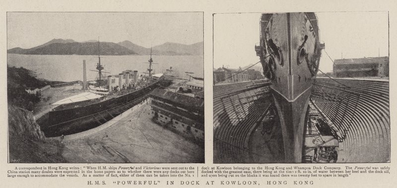 HMS Güçlü Kowloon, Hong Kong