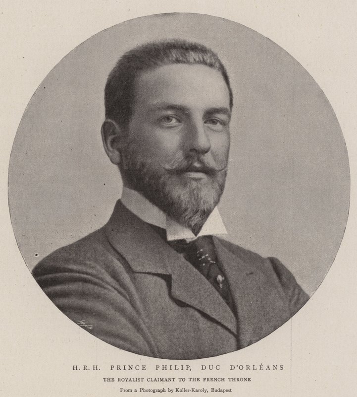 SAİK Prens Philip, Duc dOrleans by English Photographer