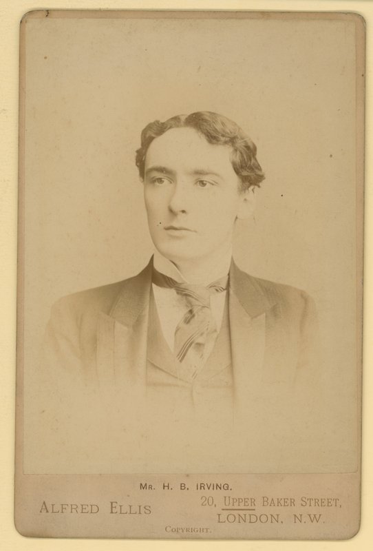 H B Irving, oyuncu ve tiyatro yöneticisi by English Photographer