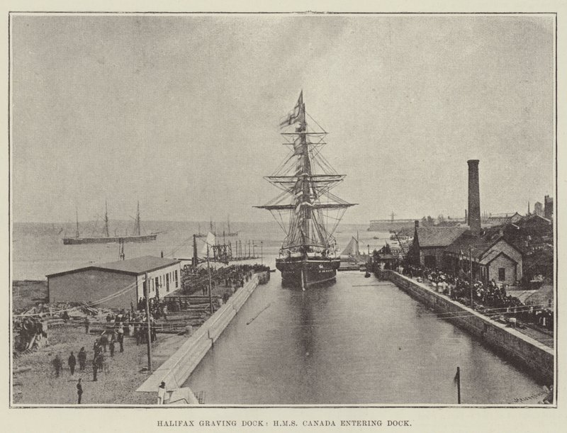 Halifax Graving Dock, HMS Canada Dock