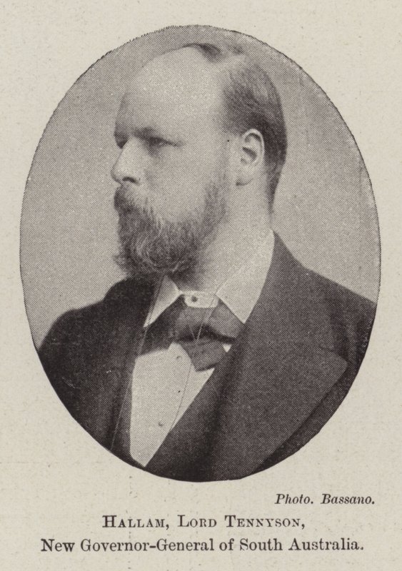 Hallam, Lord Tennyson, Güney Avustralya