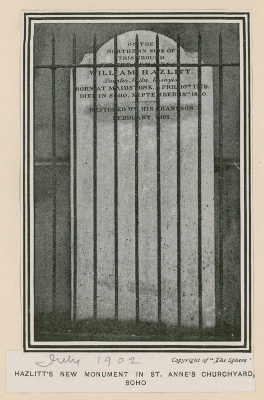St Annes Churchyard, Soho