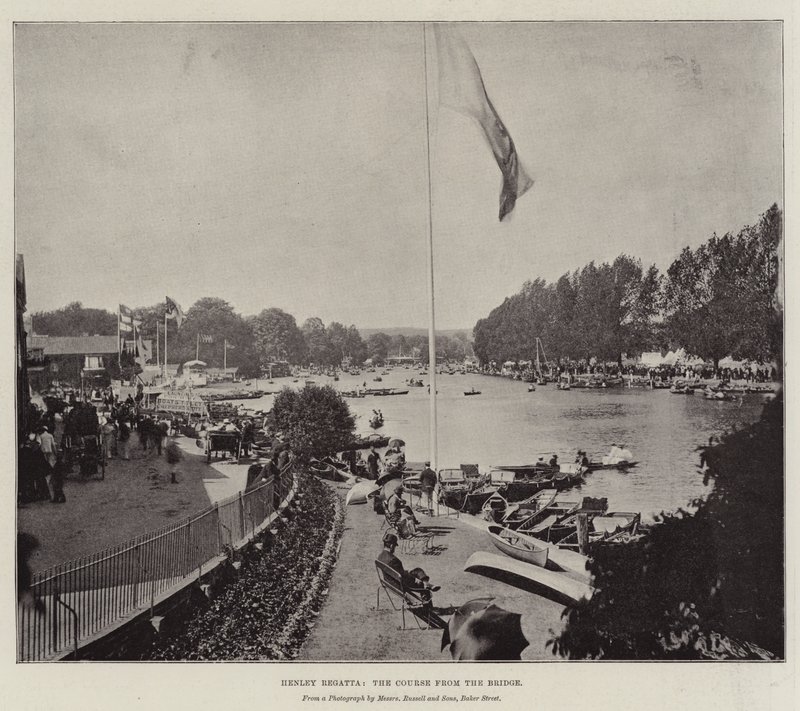 Henley Regatta, Köprüden Parkur by English Photographer
