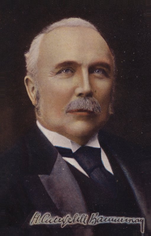 Henry Campbell-Bannerman (renkli fotoğraf) by English Photographer