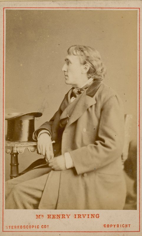 Henry Irving, oyuncu by English Photographer