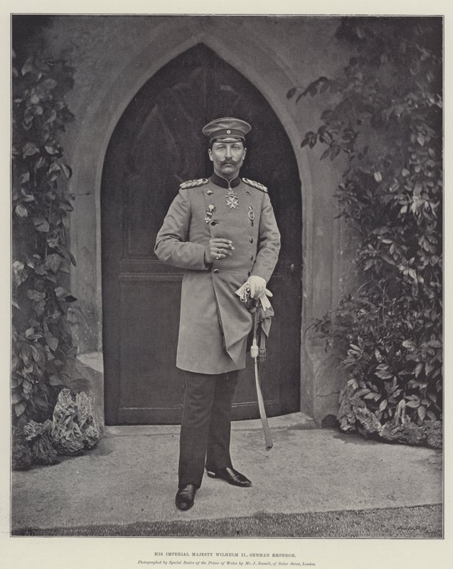 İmparatorluk Majesteleri II. Wilhelm, Alman İmparatoru by English Photographer