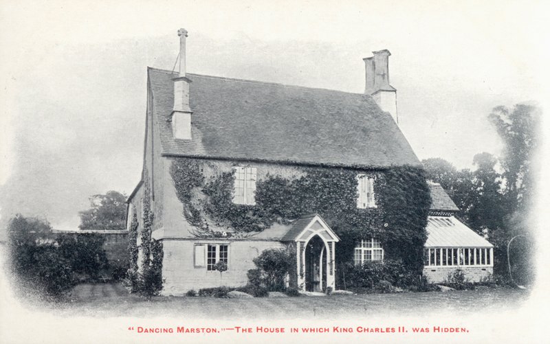 Gloucestershire, Long Marston köyündeki ev, Kral II. Charles