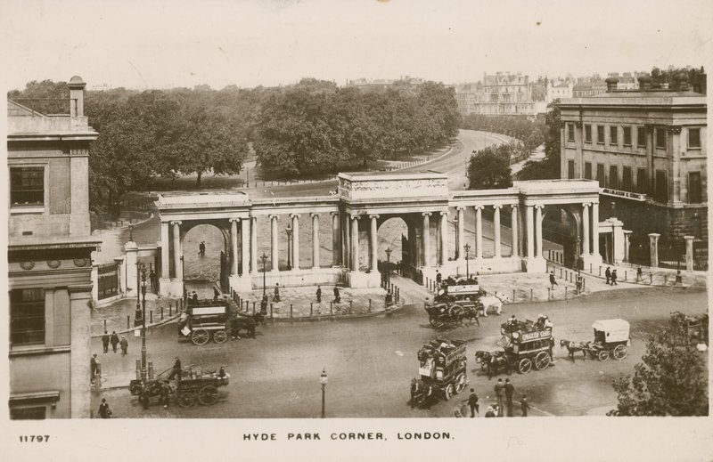Hyde Park Köşesi, Londra by English Photographer