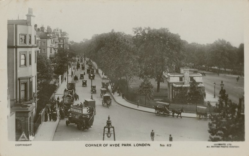 Hyde Park Köşesi, Londra by English Photographer