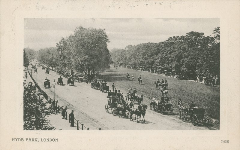 Hyde Park, Londra by English Photographer