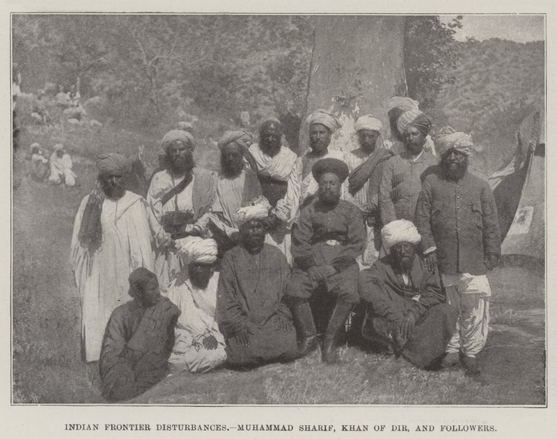 Hindistan Sınır Bozuklukları, Muhammed Şerif, Dir Hanı ve Takipçileri by English Photographer