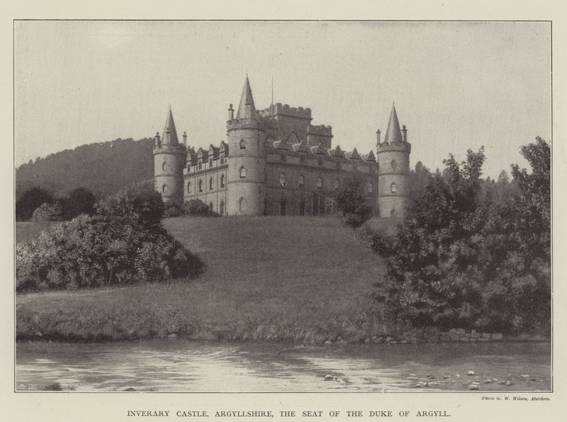 Inveraray Kalesi, Argyllshire, Argyll Dükü