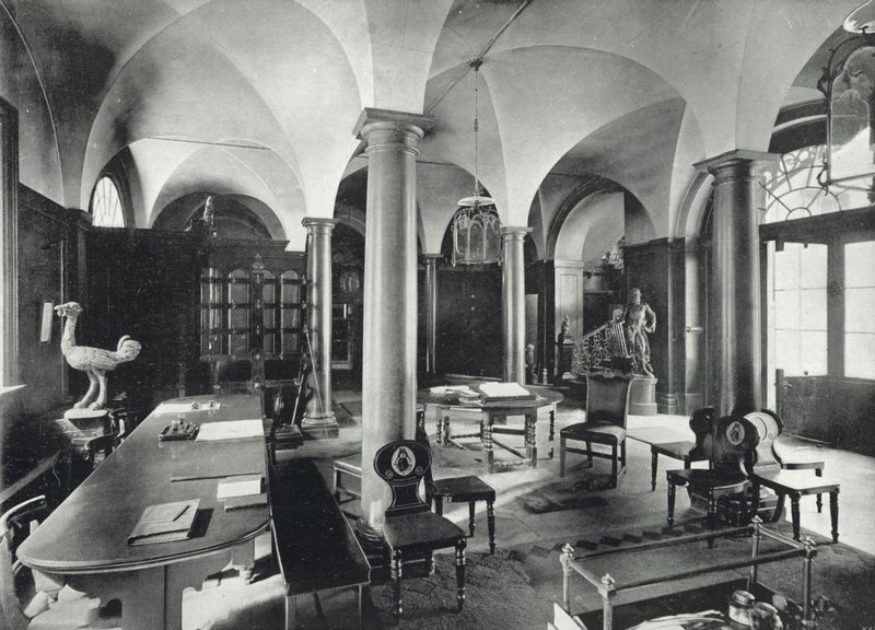 Hırdavatçılar Salonu, Giriş Salonu (s/b fotoğraf) by English Photographer