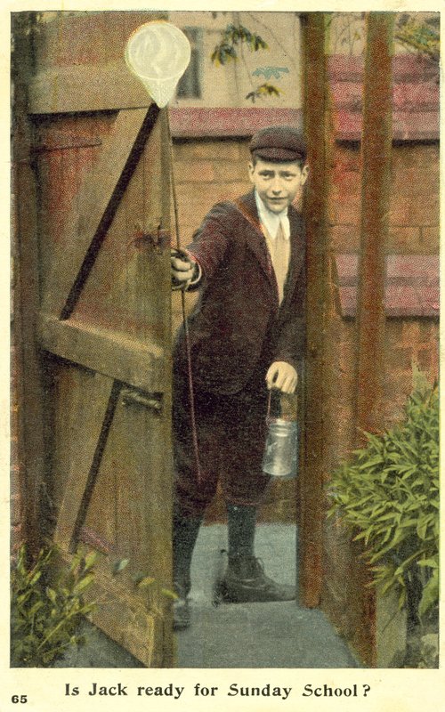 Jack Pazar Okulu için hazır mı? (renkli fotoğraf) by English Photographer