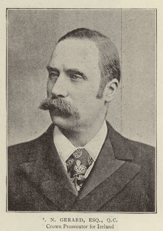 JN Gerard, Esquire, QC by English Photographer