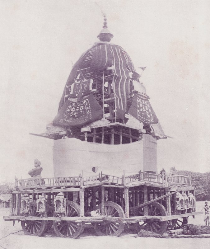 Jagannath Araba, Puri by English Photographer