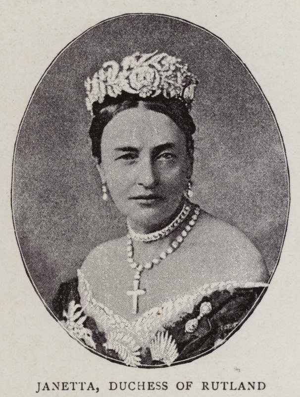 Janetta, Rutland Düşesi by English Photographer