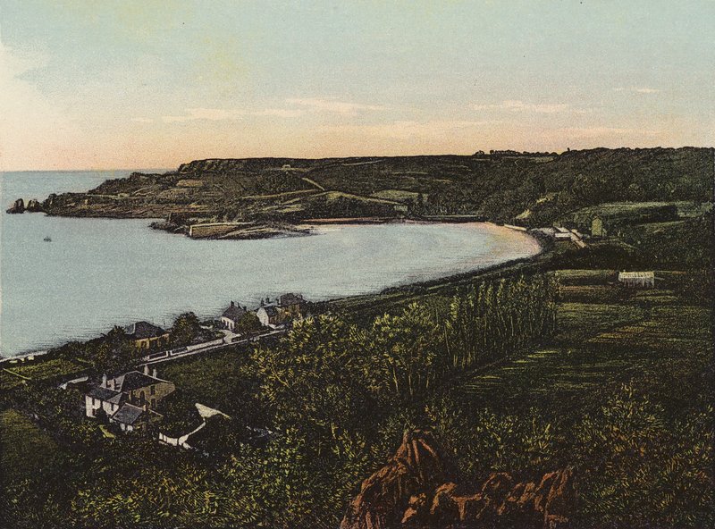 Jersey: St Brelades (renkli fotoğraf) by English Photographer