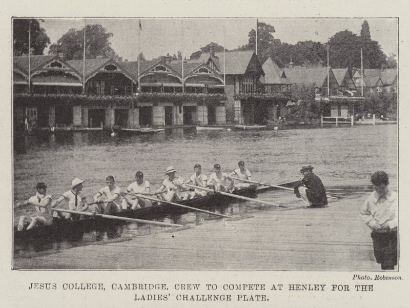 Jesus College, Cambridge, Crew, Bayanlar Müsabaka Plakası için Henley