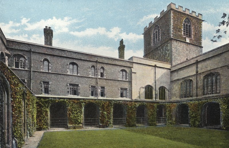 İsa Koleji, Cloisters ve Şapel by English Photographer