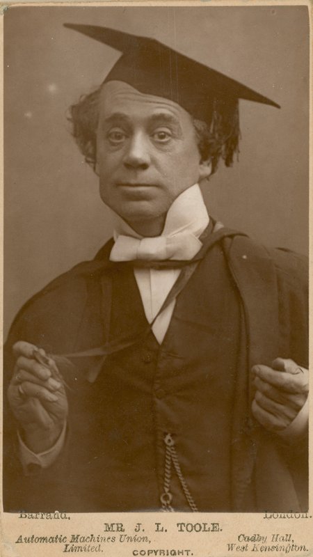 John Lawrence Toole, oyuncu by English Photographer