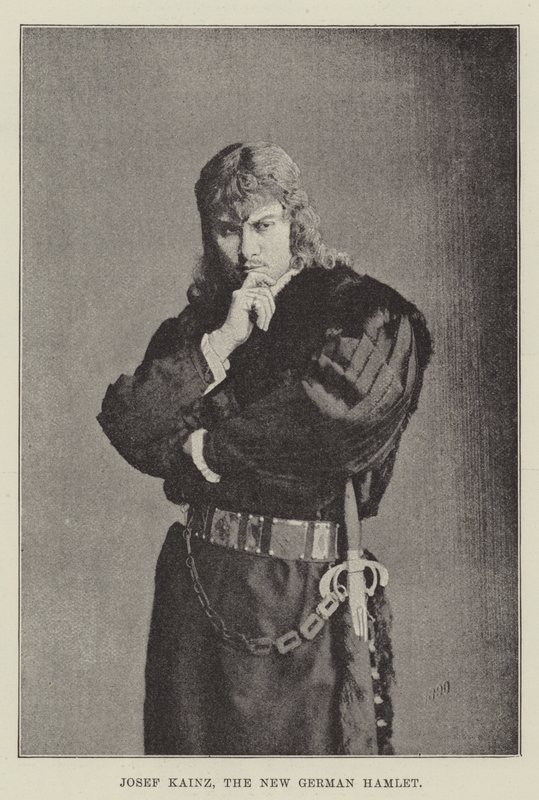 Josef Kainz, Yeni Alman Hamlesi by English Photographer