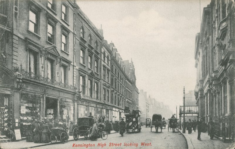 Kensington High Street, Batı